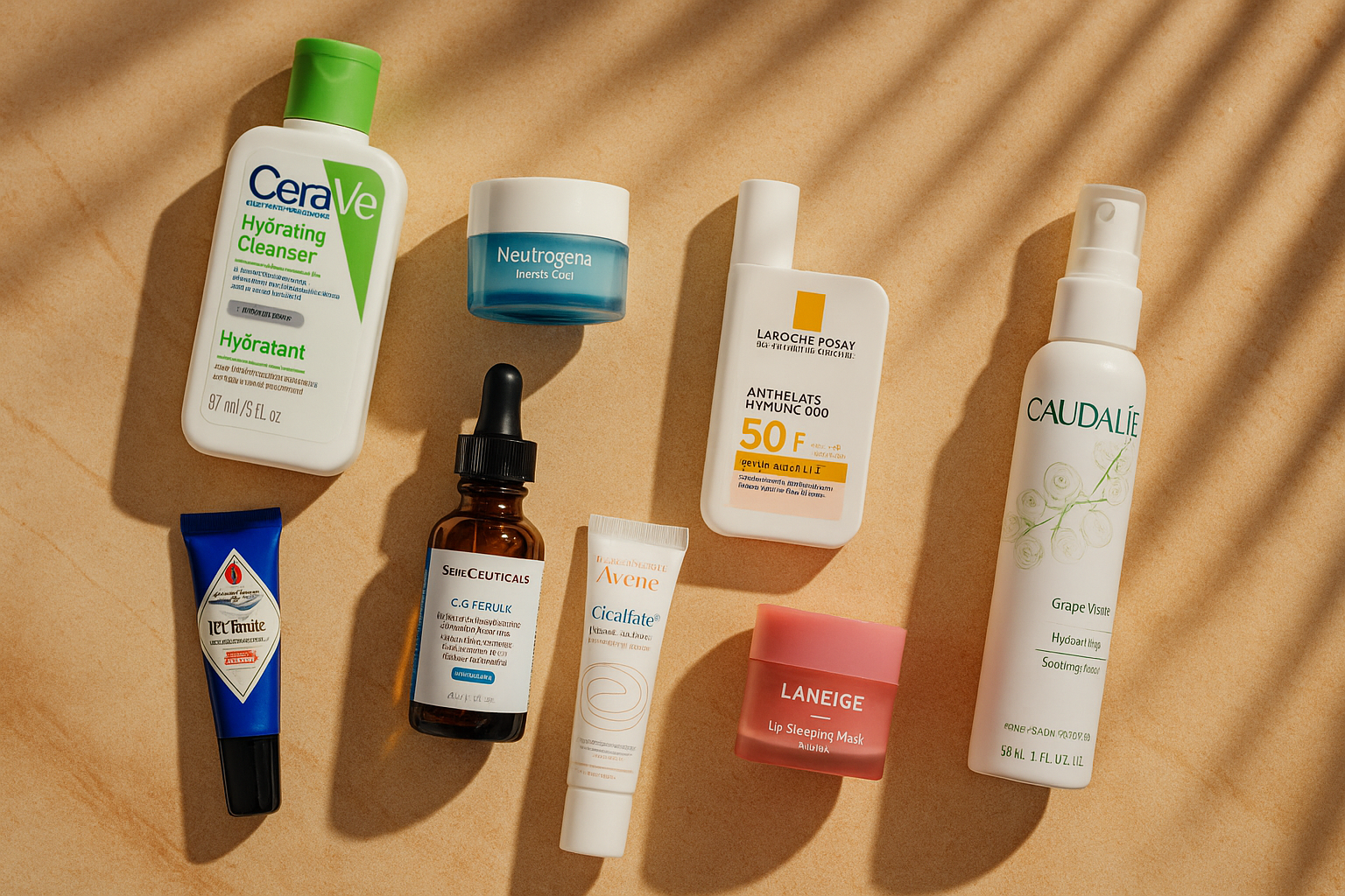 Travel-friendly skincare essentials