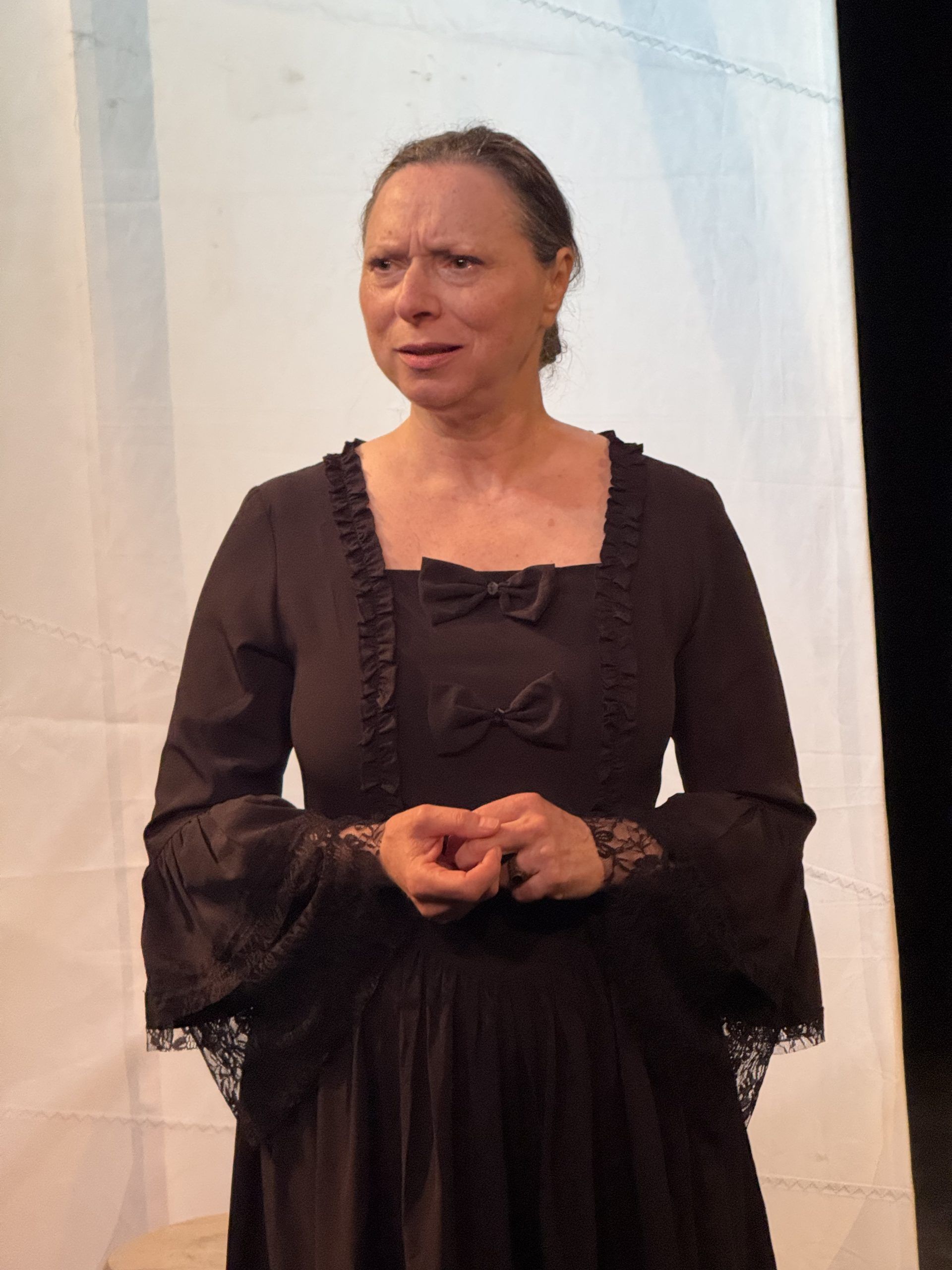 Corrina McDermott in Swing! Swing! Admiral Byng! at the Playground Theatre