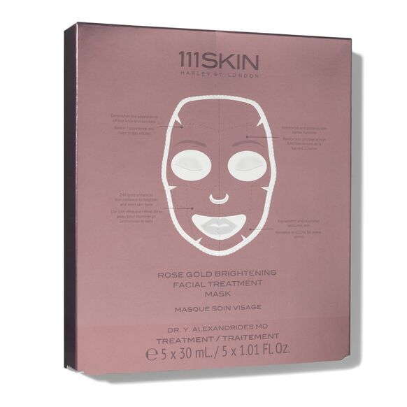 111SKIN Rose Gold Brightening Facial Treatment Mask box