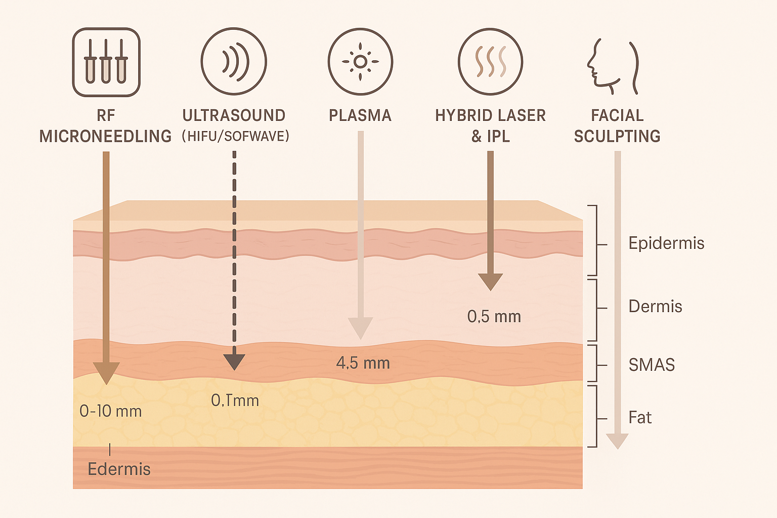 How energy based treatments and devices work