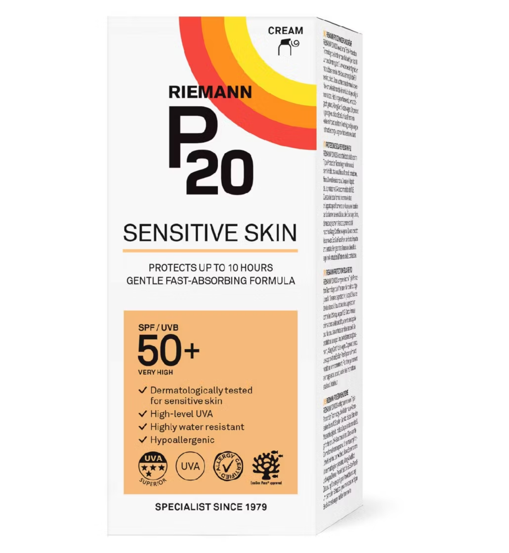 Riemann P20 SPF50+ Sensitive Sun Cream Body
