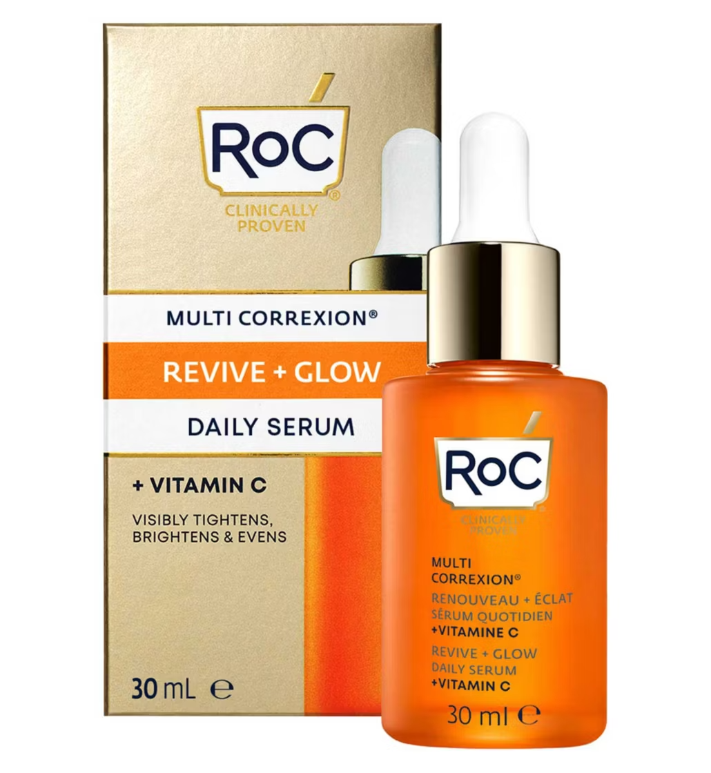 RoC Multi Correxion Revive + Glow Daily Serum, Vitamin C Blend for Brighter