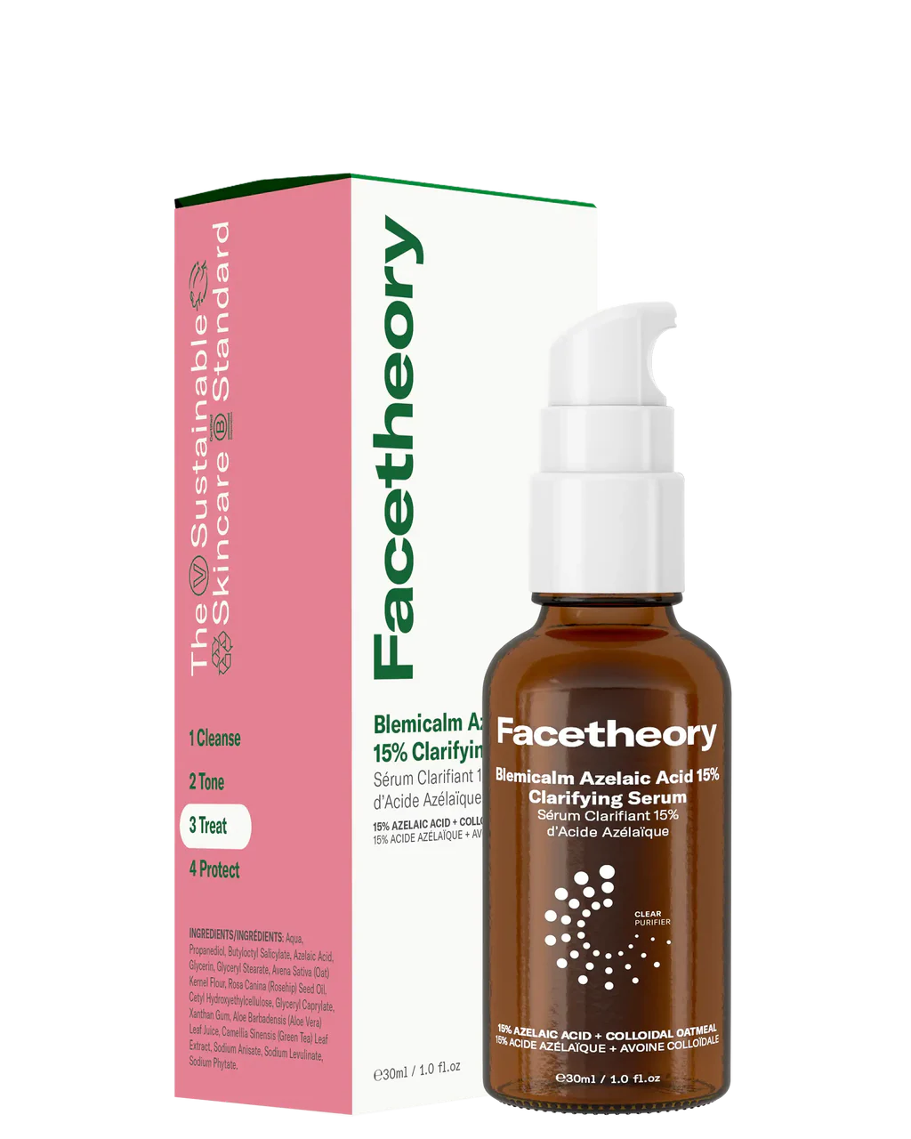 Facethetheory Blemicalm Azelaic Acid 15% Clarifying Serum
