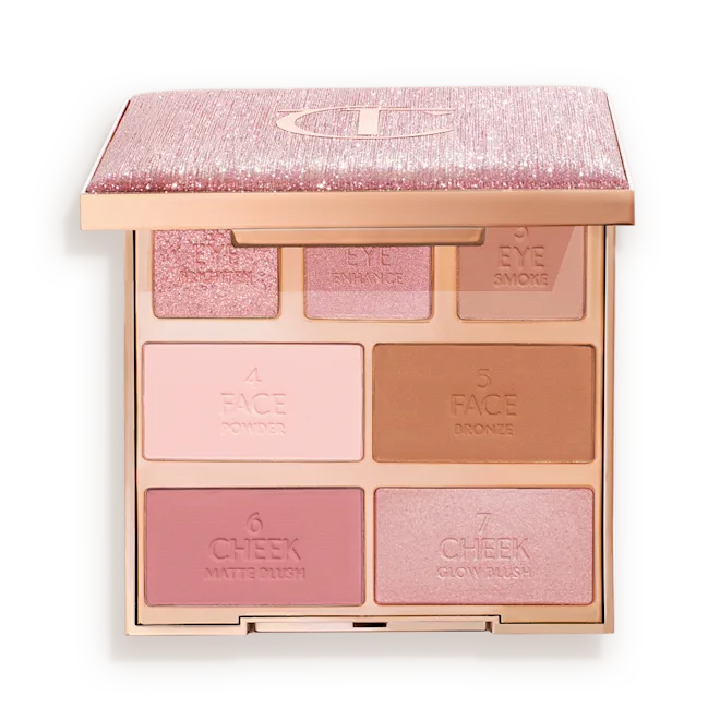 HOLLYWOOD INSTANT Charoltte Tillbury LOOK IN A PALETTE
PRETTY, GLOWING BEAUTY