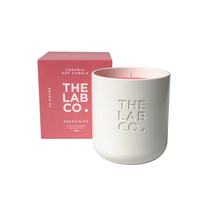 The Lab Co. Energising Soy Candle