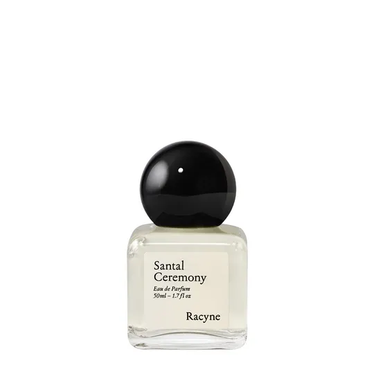 Racyne Santal Ceremony eau de parfum bottle