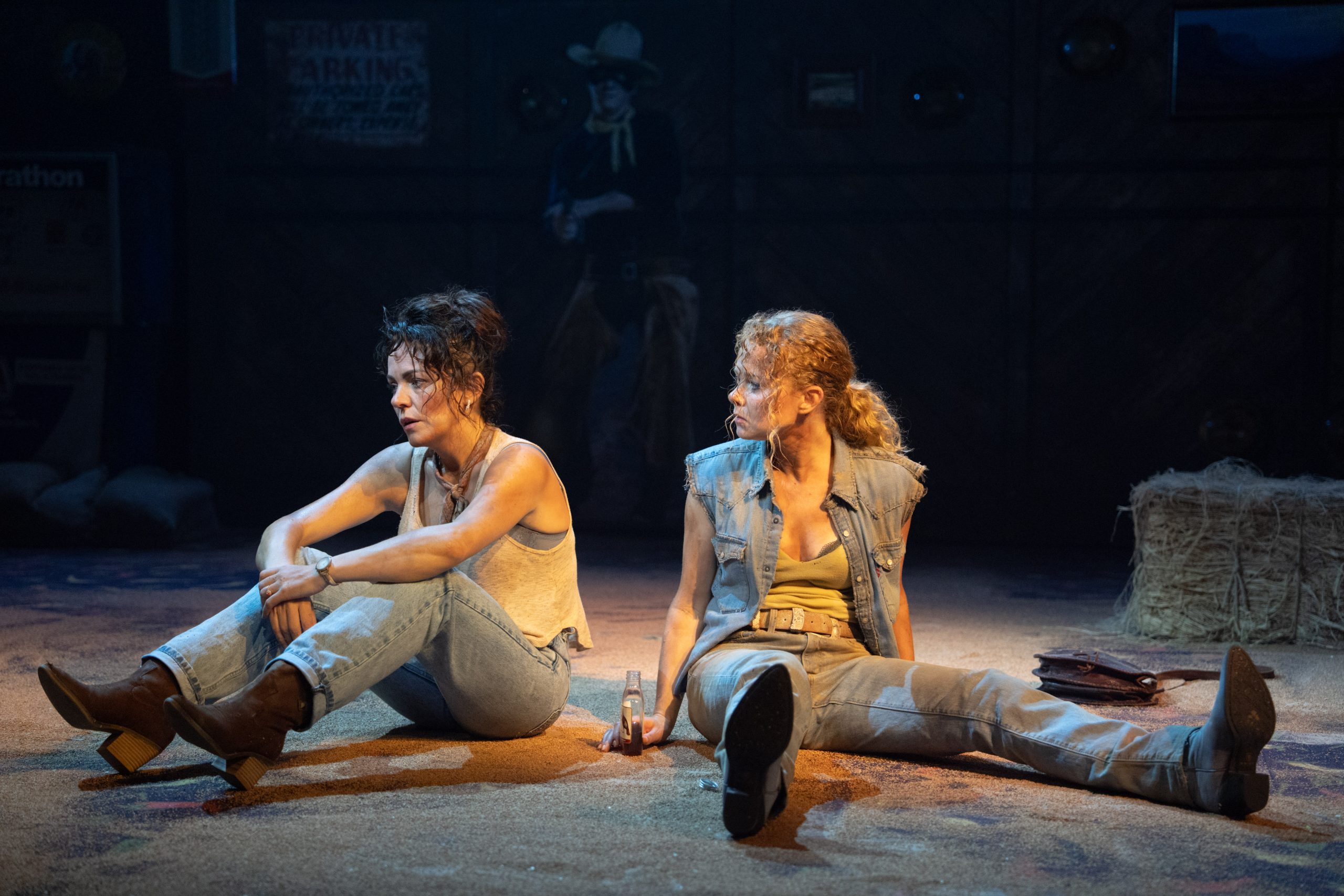 Rachel Tucker & Amy Lennox in Thelma & Louise at the Young Vic